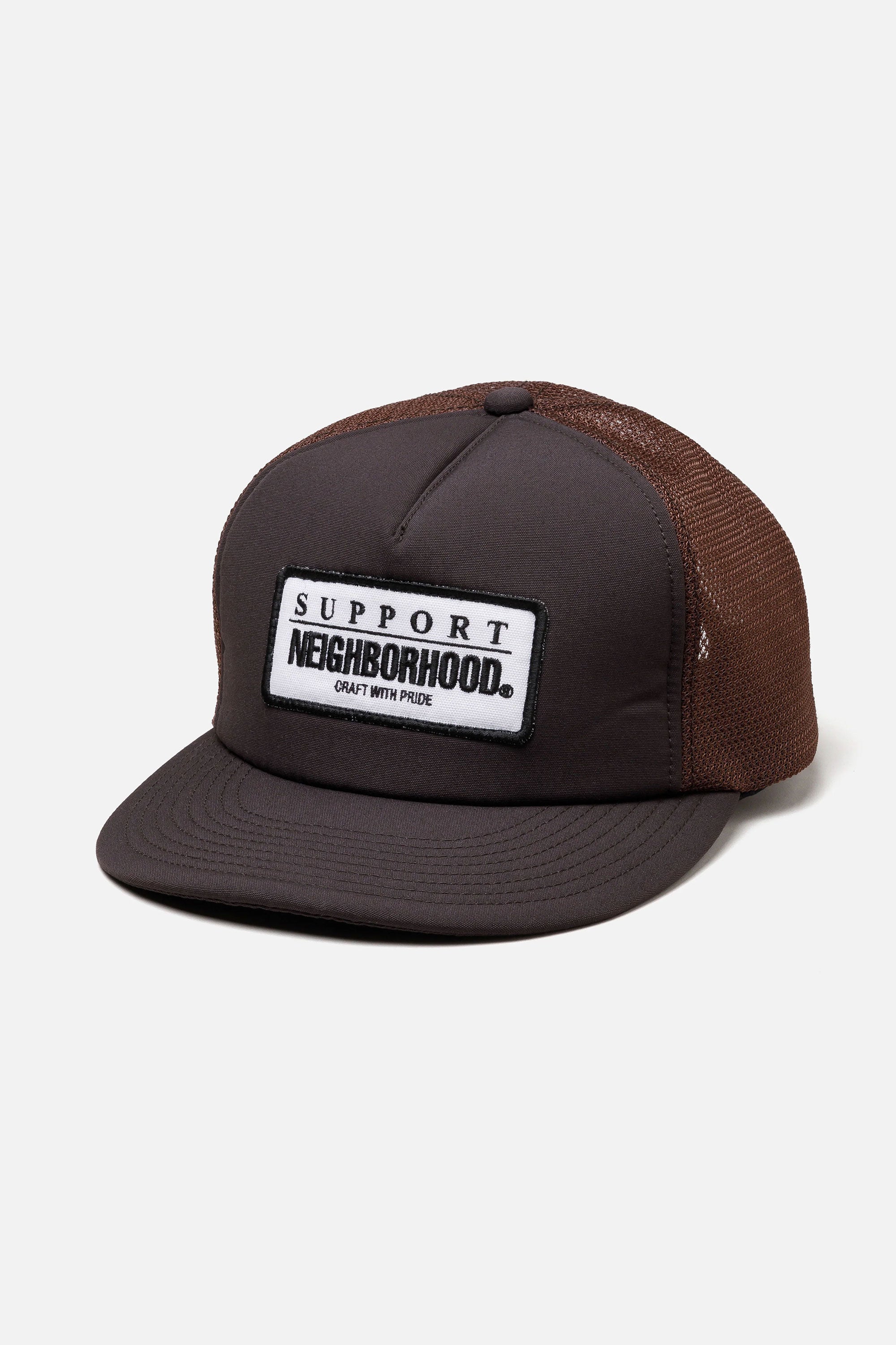 The MESH CAP 1 BROWN available online with global shipping, and in PAM Stores Melbourne and Sydney.