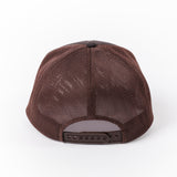 The MESH CAP-2 WOVEN CAP BROWN available online with global shipping, and in PAM Stores Melbourne and Sydney.