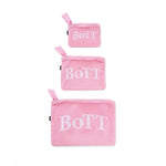 The Mesh Pouch Set Pink available online with global shipping, and in PAM Stores Melbourne and Sydney.