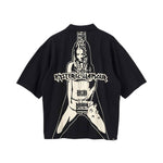 The METAL GUID POLO SHIRT BLACK available online with global shipping, and in PAM Stores Melbourne and Sydney.