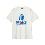 METAL TEE SHIRT DIRTY WHITE