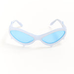 The THE SPIKE - MILKY BLUE WITH BLUE LENS available online with global shipping, and in PAM Stores Melbourne and Sydney.