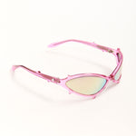 The BABY SPIKE - CRYSTAL PINK WITH PINK LENS available online with global shipping, and in PAM Stores Melbourne and Sydney.