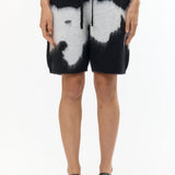 MOHAIR KNITTED COW SHORTS