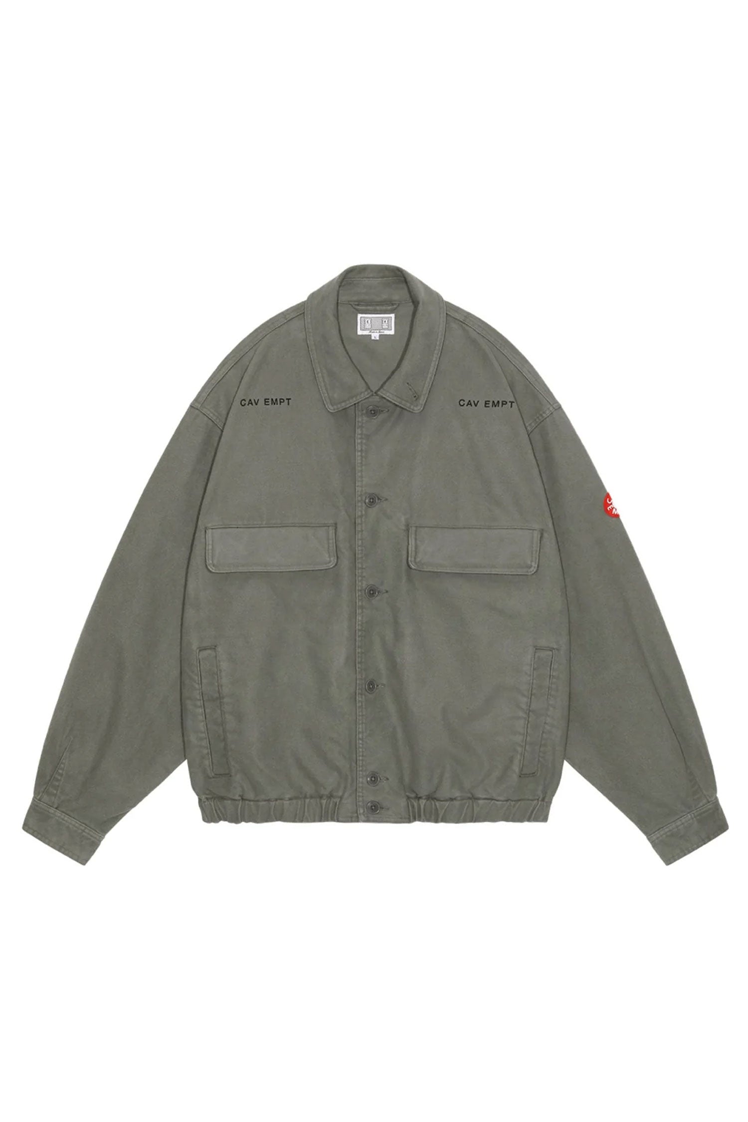 The CAV EMPT - MOL SKIN BUTTON JACKET  available online with global shipping, and in PAM Stores Melbourne and Sydney.