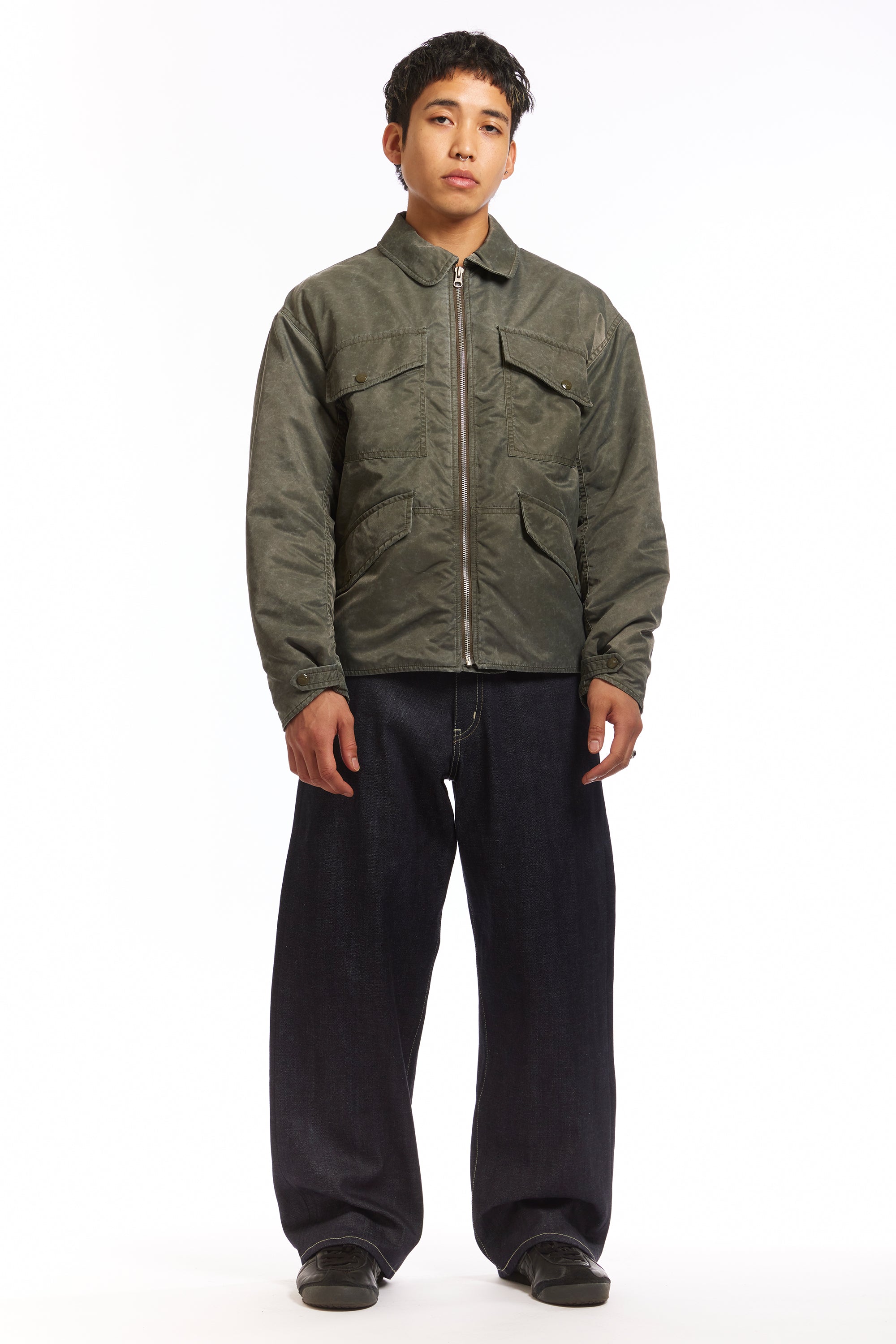The CWU-7P JACKET MOD OLIVE DRAB available online with global shipping, and in PAM Stores Melbourne and Sydney.