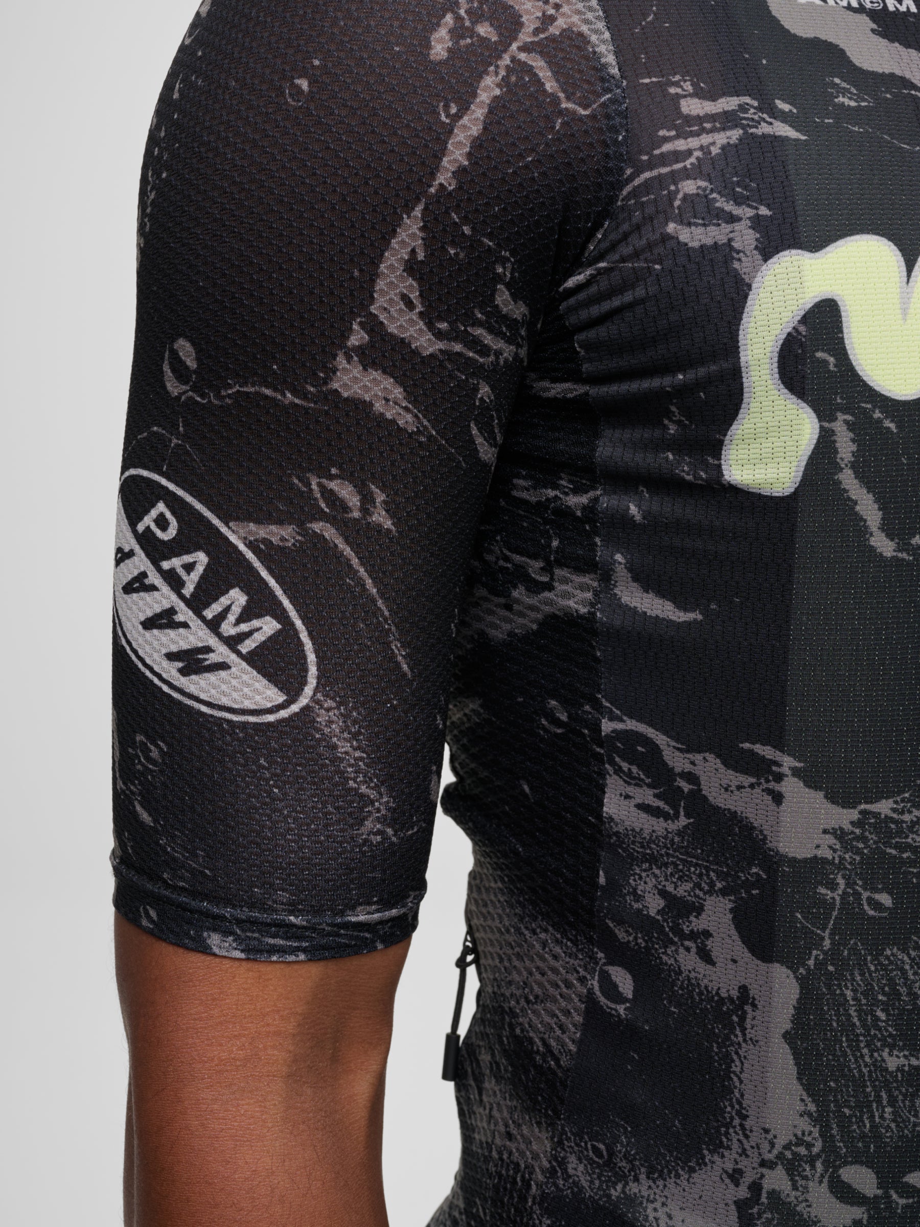 The MAAP x P.A.M. 4.0 Pro Air Jersey BLACK / GLOW LIME available online with global shipping, and in PAM Stores Melbourne and Sydney.