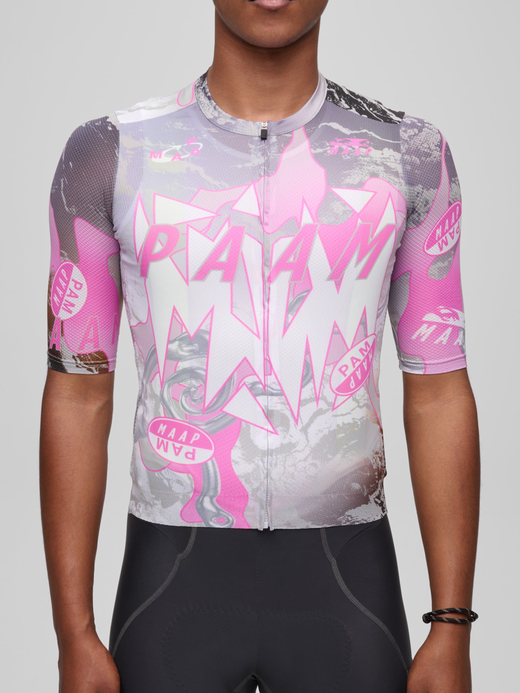 The MAAP x P.A.M. 4.0 Pro Air Jersey VIOLET COSMOS available online with global shipping, and in PAM Stores Melbourne and Sydney.