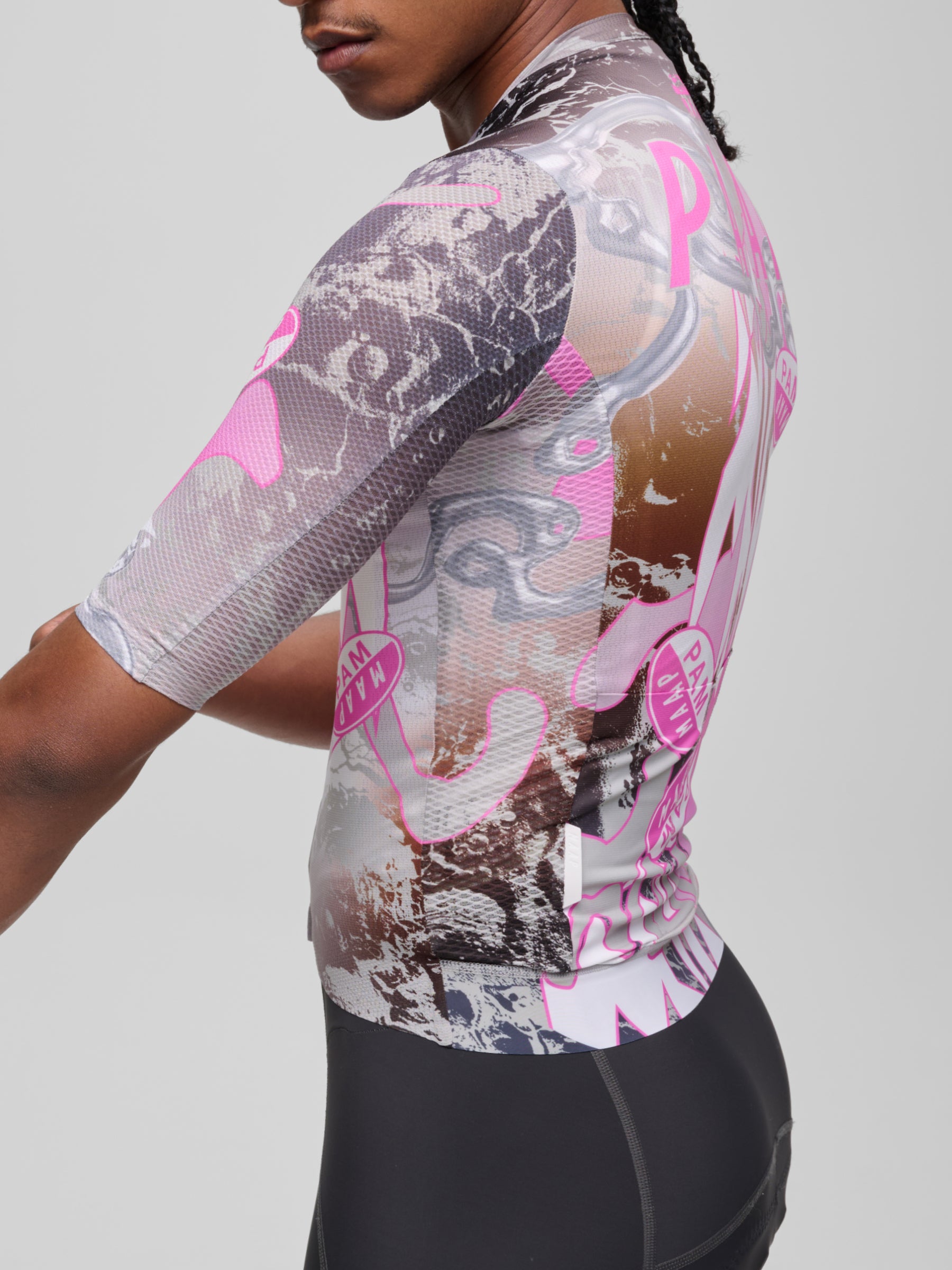 The MAAP x P.A.M. 4.0 Pro Air Jersey VIOLET COSMOS available online with global shipping, and in PAM Stores Melbourne and Sydney.