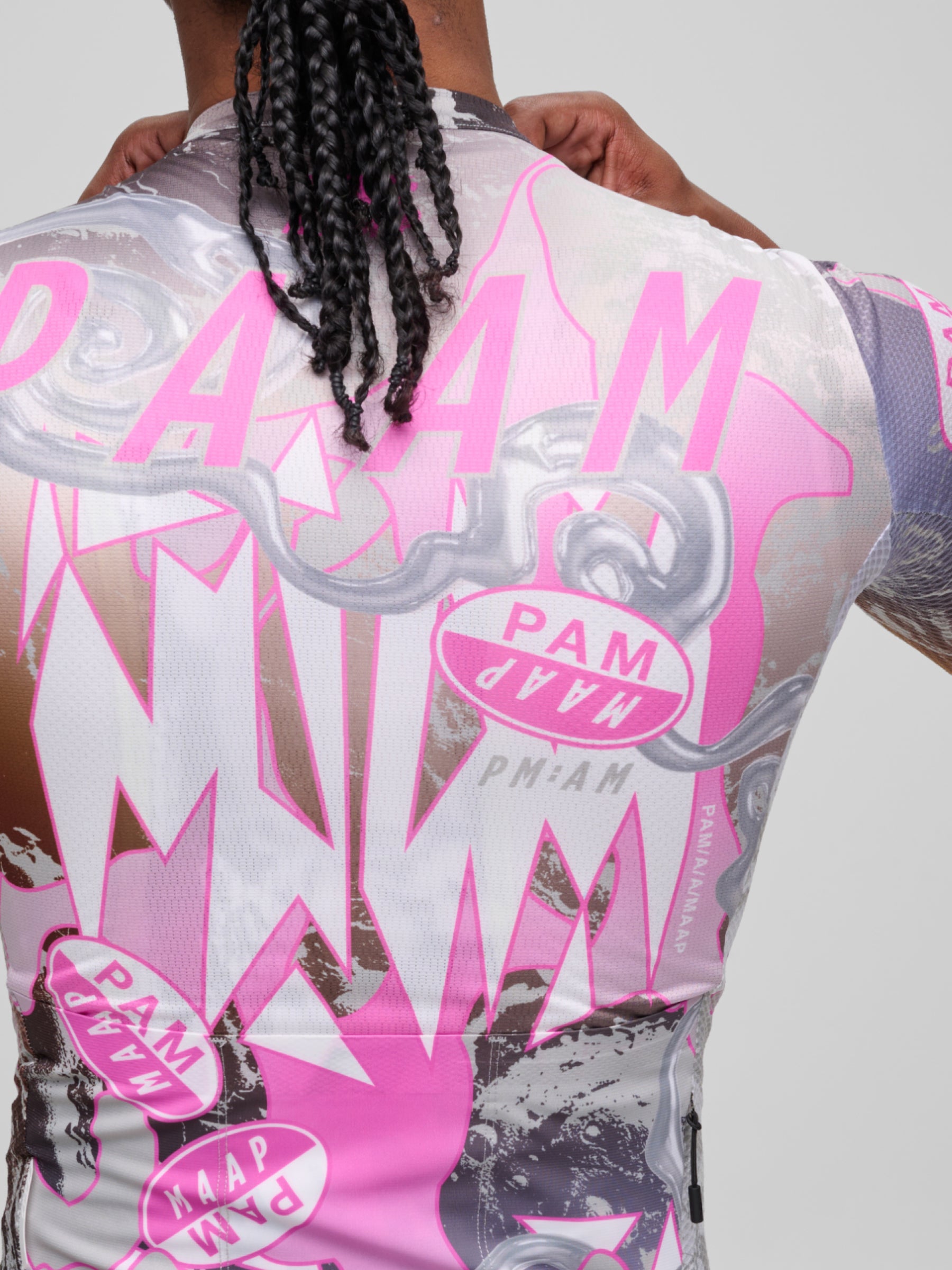 The MAAP x P.A.M. 4.0 Pro Air Jersey VIOLET COSMOS available online with global shipping, and in PAM Stores Melbourne and Sydney.