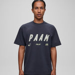 The MAAP x P.A.M. 4.0 Tee BLACK/GLOW LIME available online with global shipping, and in PAM Stores Melbourne and Sydney.