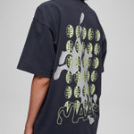 The MAAP x P.A.M. 4.0 Tee BLACK/GLOW LIME available online with global shipping, and in PAM Stores Melbourne and Sydney.