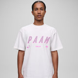 The MAAP x P.A.M. 4.0 Tee WHITE/VIOLET COSMOS available online with global shipping, and in PAM Stores Melbourne and Sydney.