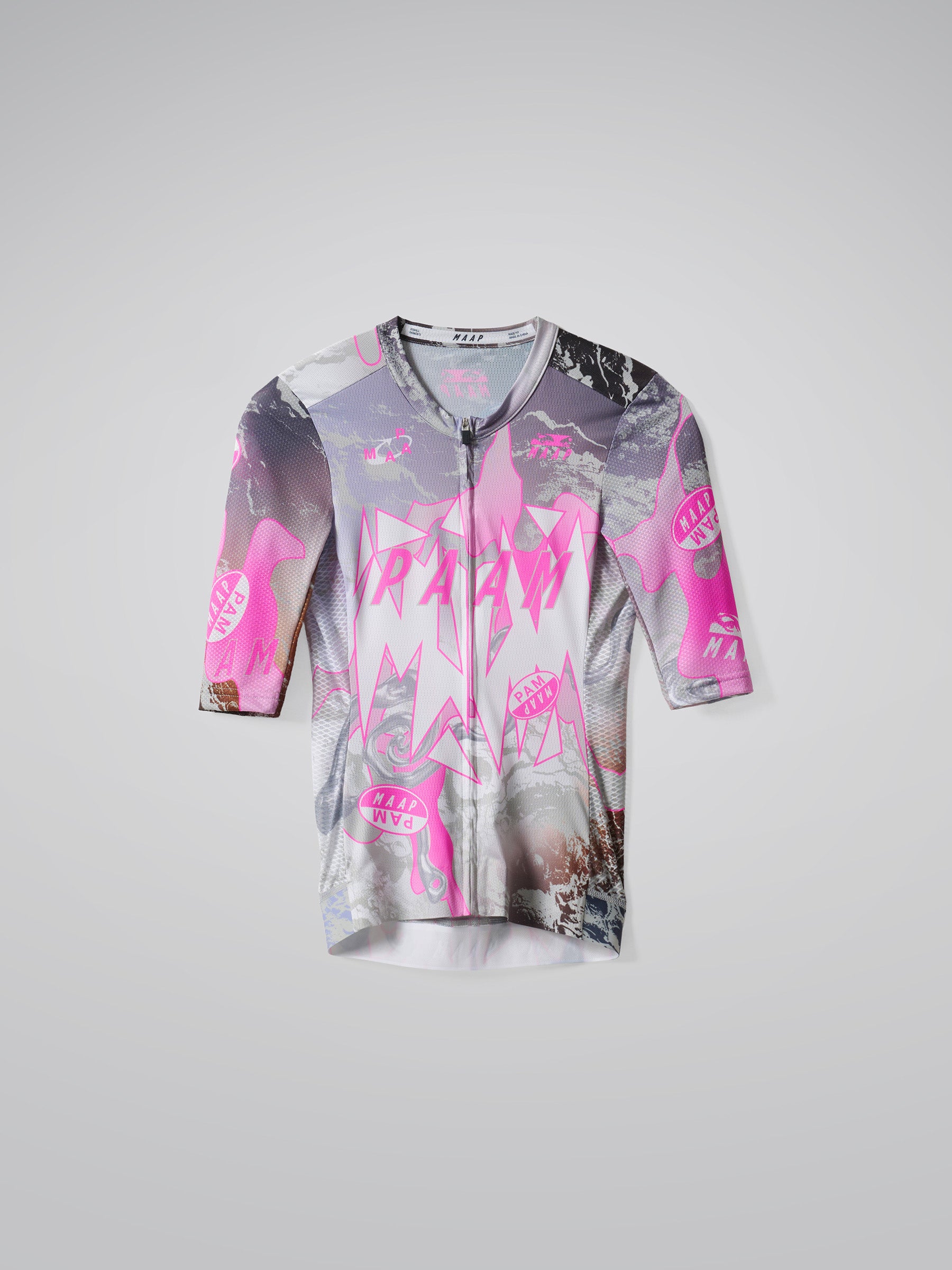 The Women's MAAP x P.A.M. 4.0 Pro Air Jersey VIOLET COSMOS available online with global shipping, and in PAM Stores Melbourne and Sydney.