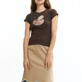 The Mushroom Baby Tee available online with global shipping, and in PAM Stores Melbourne and Sydney.