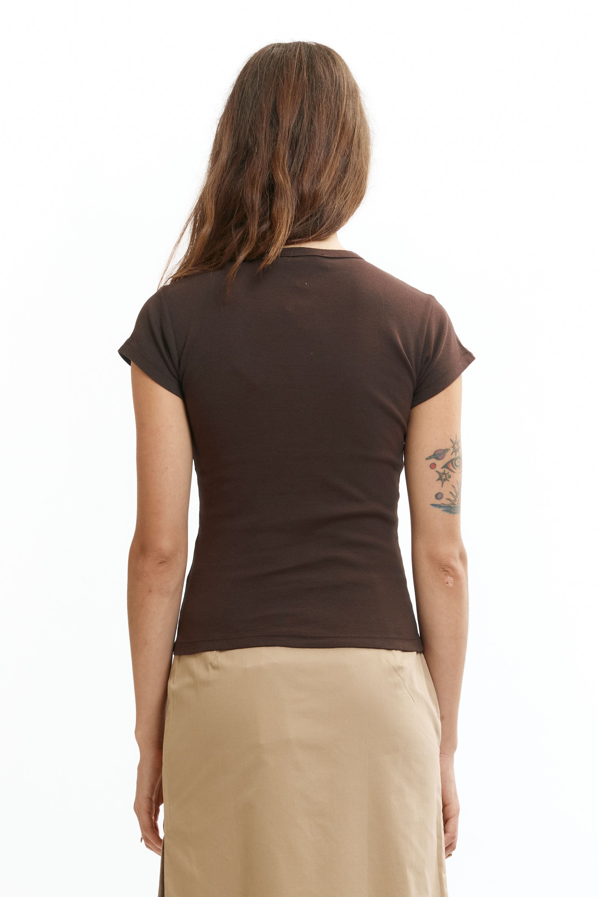 The Mushroom Baby Tee available online with global shipping, and in PAM Stores Melbourne and Sydney.