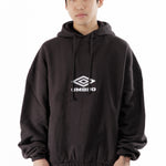 The Og Logo Masked Hoodie Washed Black available online with global shipping, and in PAM Stores Melbourne and Sydney.