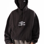 The Og Logo Masked Hoodie Washed Black available online with global shipping, and in PAM Stores Melbourne and Sydney.