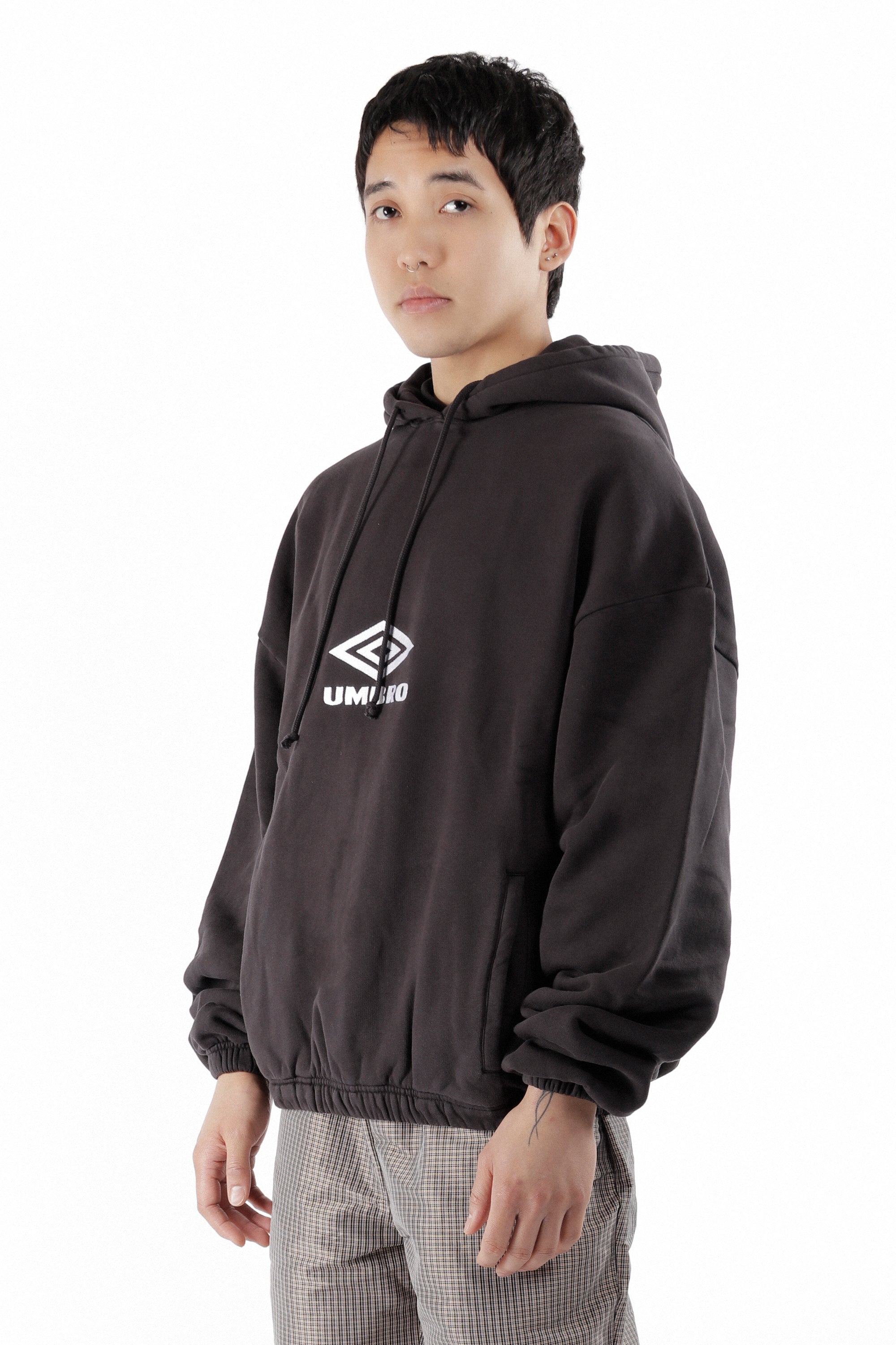 The Og Logo Masked Hoodie Washed Black available online with global shipping, and in PAM Stores Melbourne and Sydney.