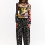 The PHOTO MESH TOP - JOSHUA GORDON available online with global shipping, and in PAM Stores Melbourne and Sydney.