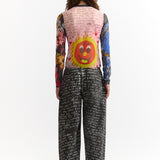 The PHOTO MESH TOP - JOSHUA GORDON available online with global shipping, and in PAM Stores Melbourne and Sydney.