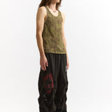 The GARDEN VARIETY CAMO TANK TOP available online with global shipping, and in PAM Stores Melbourne and Sydney.