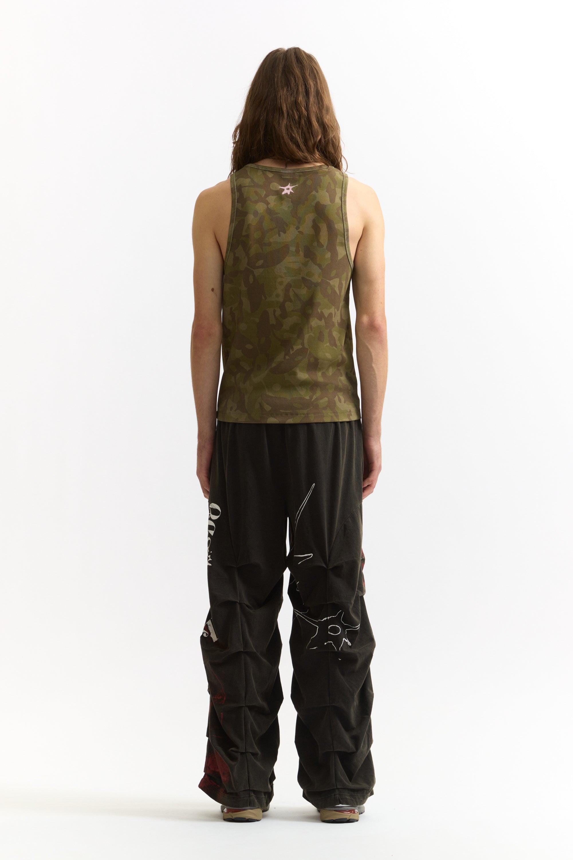 The GARDEN VARIETY CAMO TANK TOP available online with global shipping, and in PAM Stores Melbourne and Sydney.