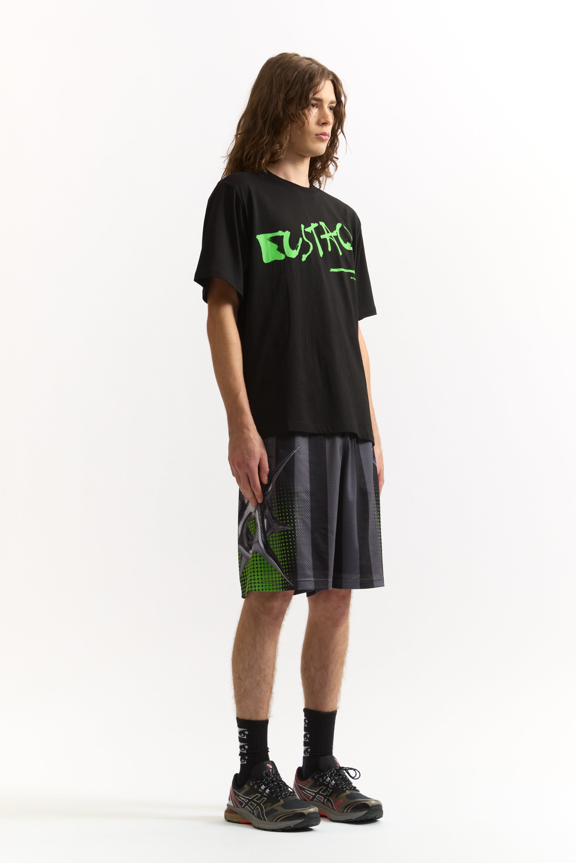 The SS TEE - ECSTACY available online with global shipping, and in PAM Stores Melbourne and Sydney.