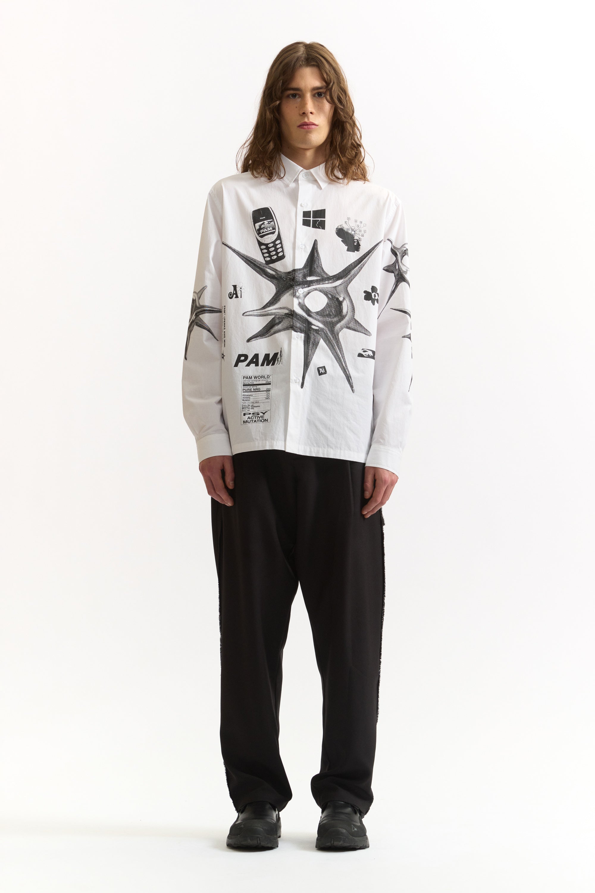 The CASTLE IN THE AIR SHIRT available online with global shipping, and in PAM Stores Melbourne and Sydney.