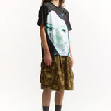 The GARDEN VARIETY CAMO CHOW SHORTS available online with global shipping, and in PAM Stores Melbourne and Sydney.