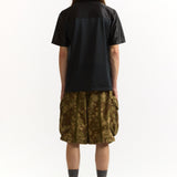 The GARDEN VARIETY CAMO CHOW SHORTS available online with global shipping, and in PAM Stores Melbourne and Sydney.