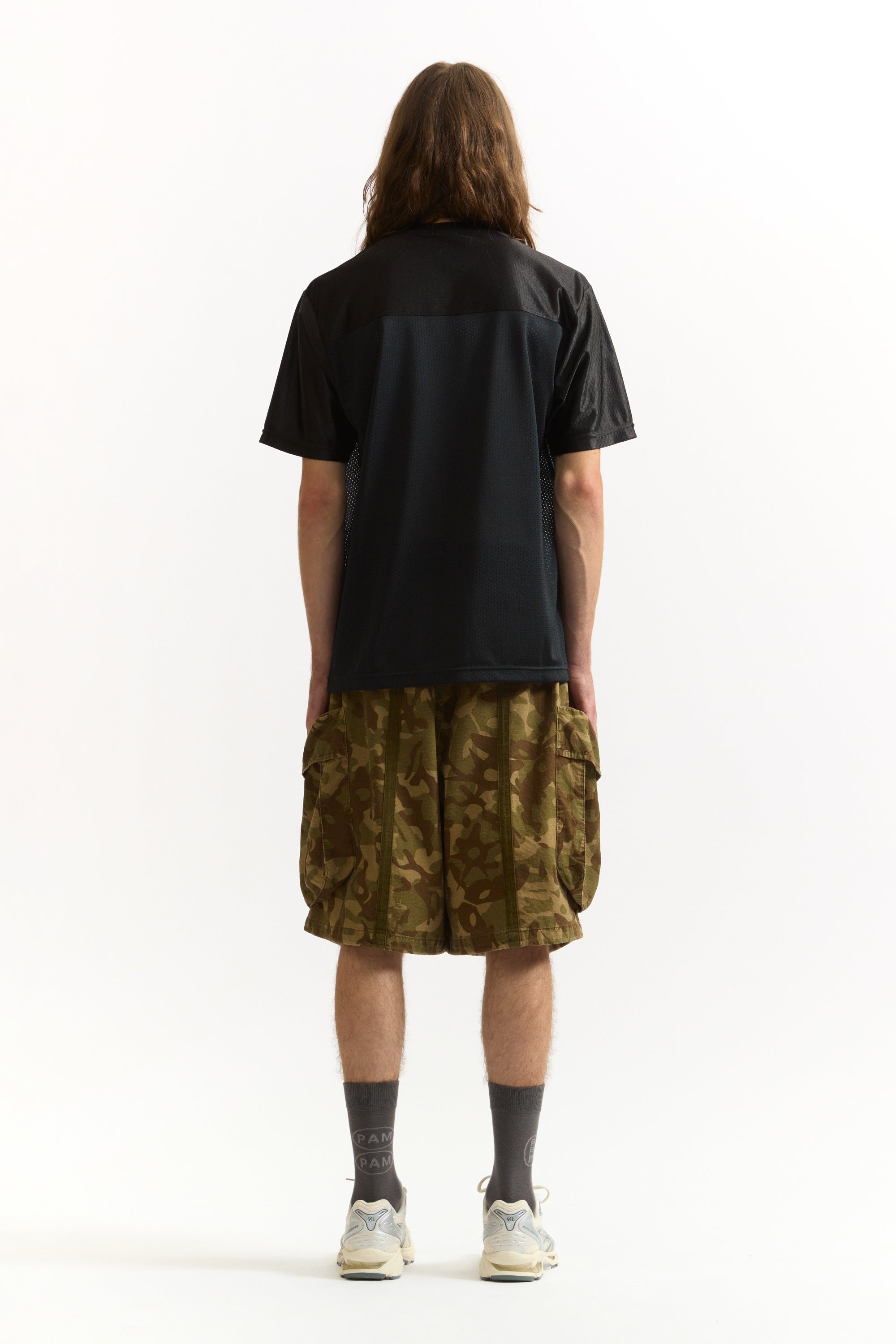 The GARDEN VARIETY CAMO CHOW SHORTS available online with global shipping, and in PAM Stores Melbourne and Sydney.