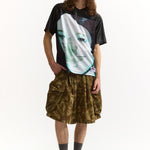The GARDEN VARIETY CAMO CHOW SHORTS available online with global shipping, and in PAM Stores Melbourne and Sydney.