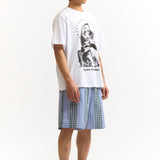 The PATCH WORK A RUSSELL SHORTS available online with global shipping, and in PAM Stores Melbourne and Sydney.