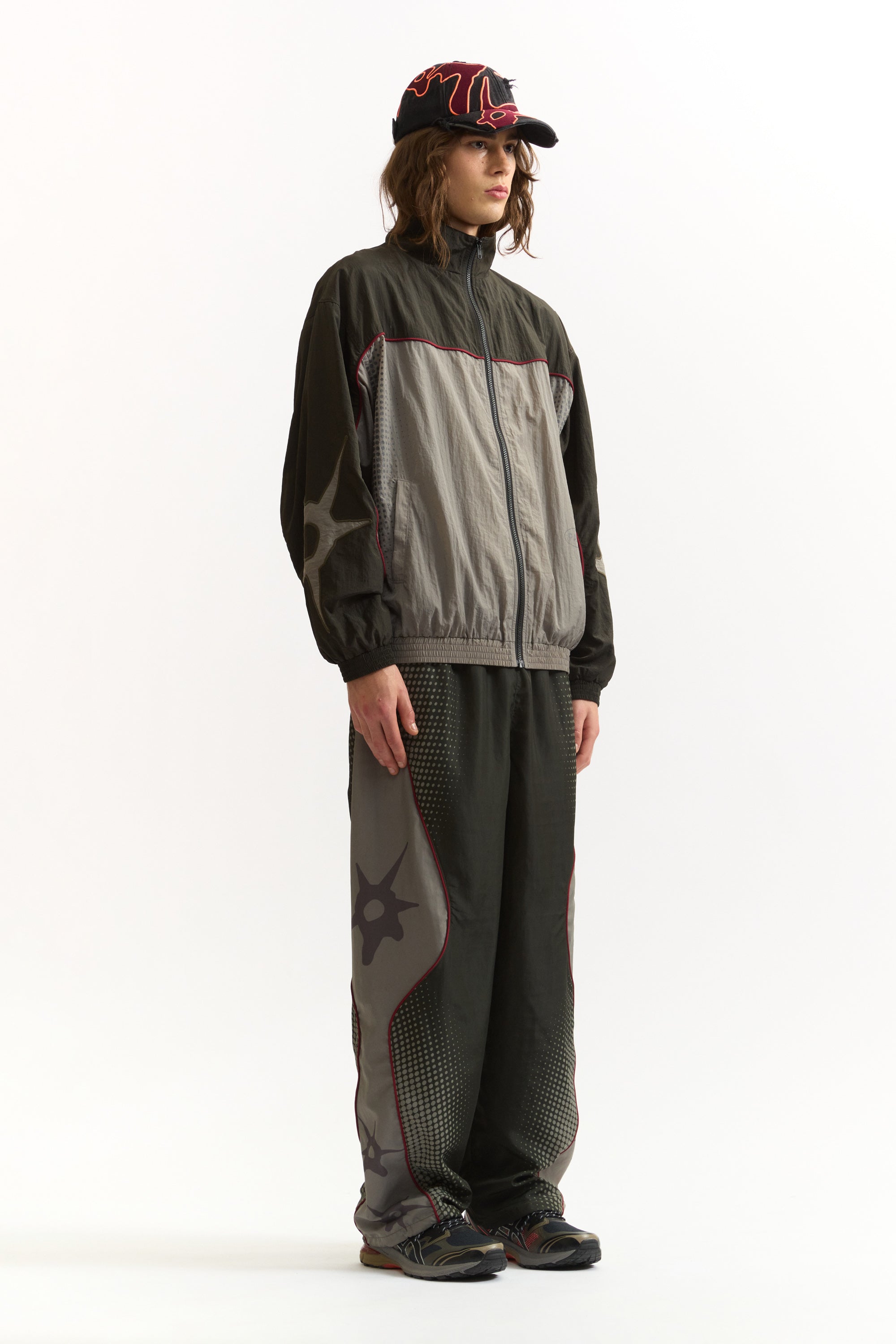 The DREAMSCAPE TRACK JACKET available online with global shipping, and in PAM Stores Melbourne and Sydney.