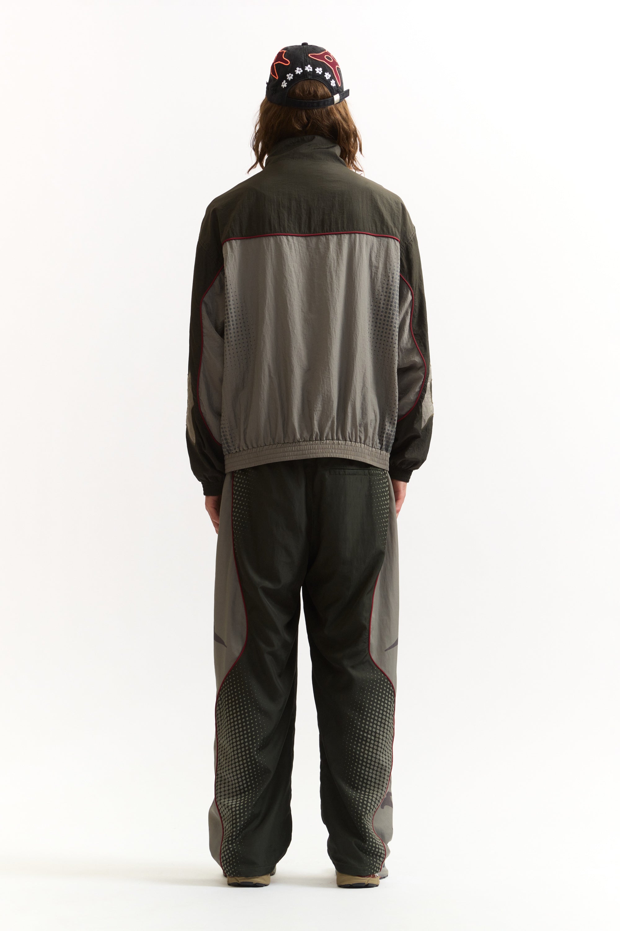 The AGGREGATE TRACK PANTS available online with global shipping, and in PAM Stores Melbourne and Sydney.