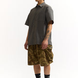 The GARDEN VARIETY CAMO CHOW SHORTS available online with global shipping, and in PAM Stores Melbourne and Sydney.