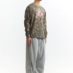 The LS TEE - GARDEN VARIETY CAMO available online with global shipping, and in PAM Stores Melbourne and Sydney.