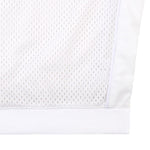 The MESH TRACK CREW NECK WHITE available online with global shipping, and in PAM Stores Melbourne and Sydney.