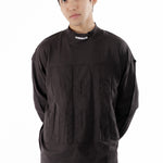 The Acuto Mock Long Sleeve Washed Black available online with global shipping, and in PAM Stores Melbourne and Sydney.