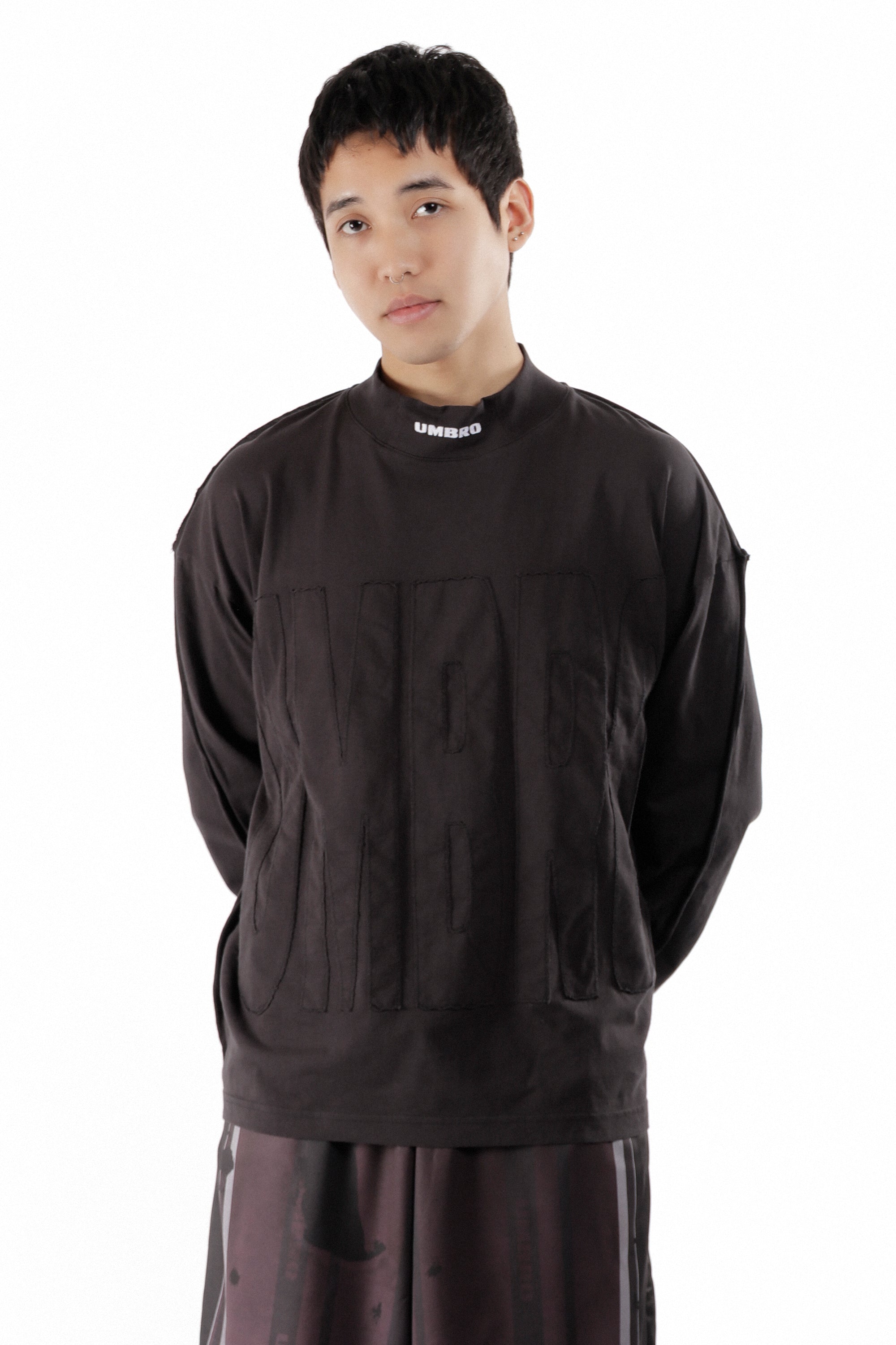 The Acuto Mock Long Sleeve Washed Black available online with global shipping, and in PAM Stores Melbourne and Sydney.