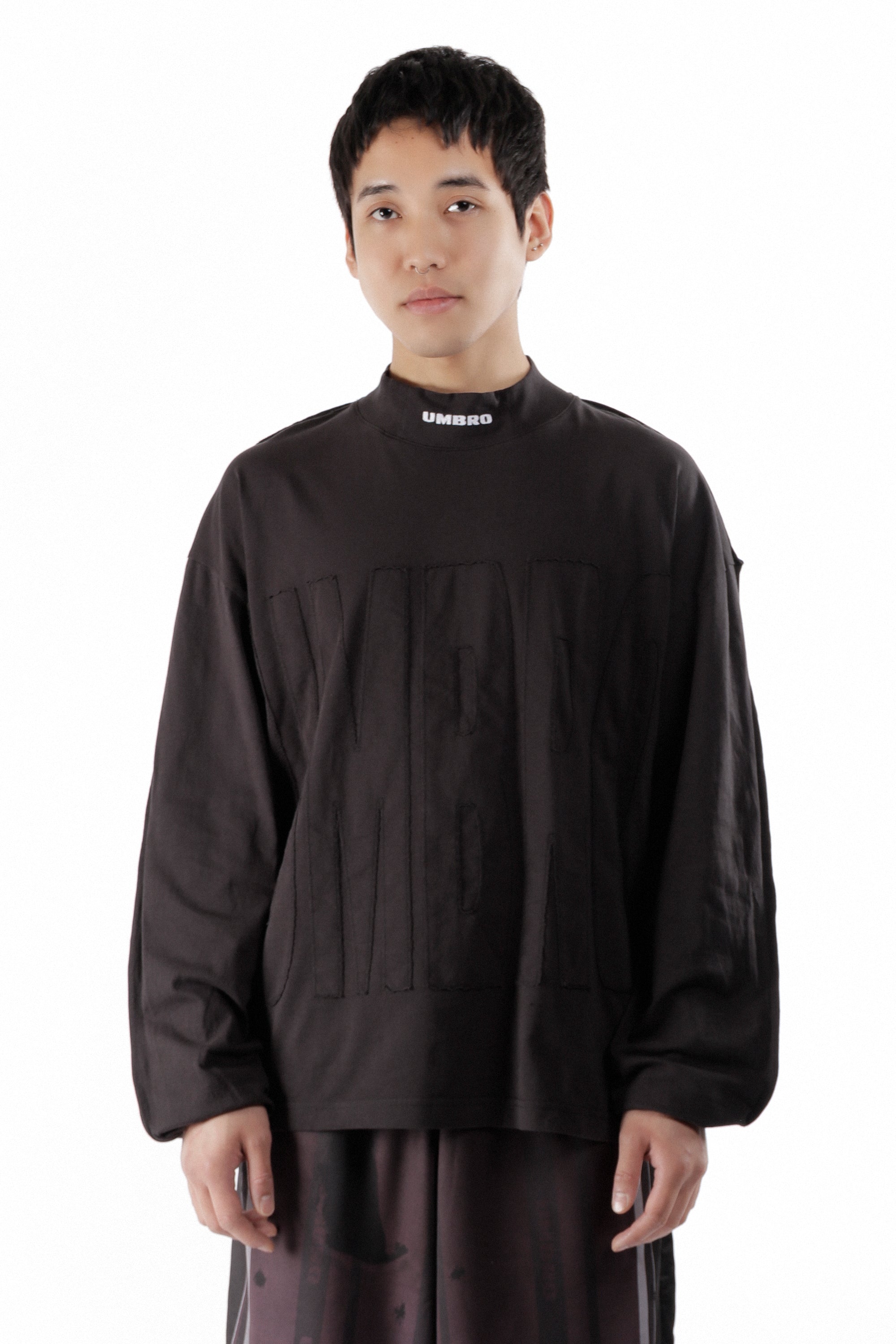 The Acuto Mock Long Sleeve Washed Black available online with global shipping, and in PAM Stores Melbourne and Sydney.