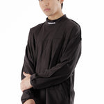 The Acuto Mock Long Sleeve Washed Black available online with global shipping, and in PAM Stores Melbourne and Sydney.