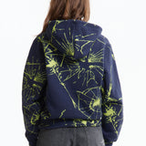 The Shattered Zip Hoodie Navy available online with global shipping, and in PAM Stores Melbourne and Sydney.
