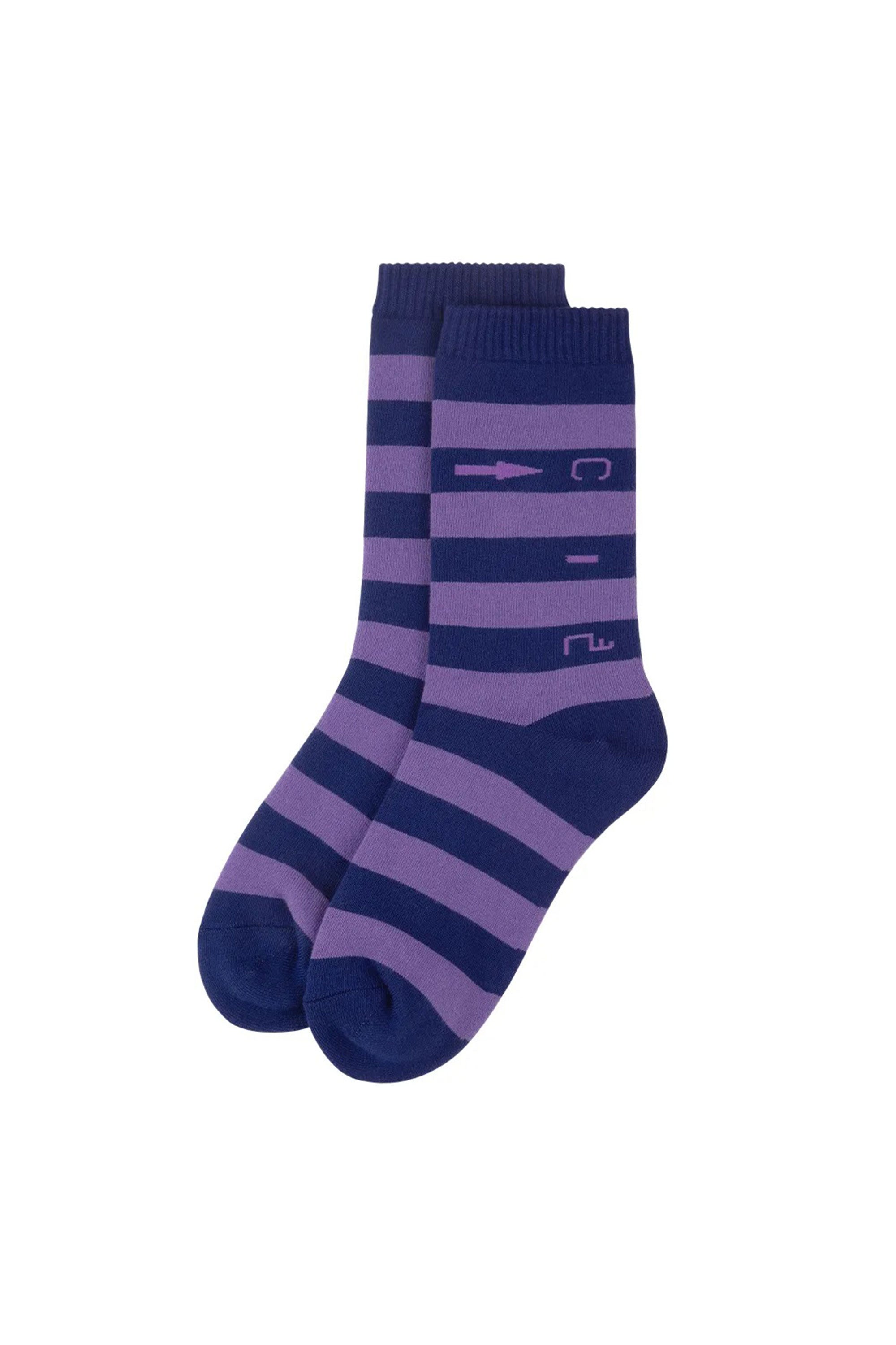 The C.2 STRIPE SOCKS NAVY available online with global shipping, and in PAM Stores Melbourne and Sydney.