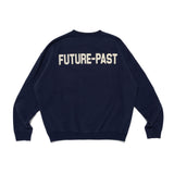 The WIDE SWEATSHIRT NAVY available online with global shipping, and in PAM Stores Melbourne and Sydney.