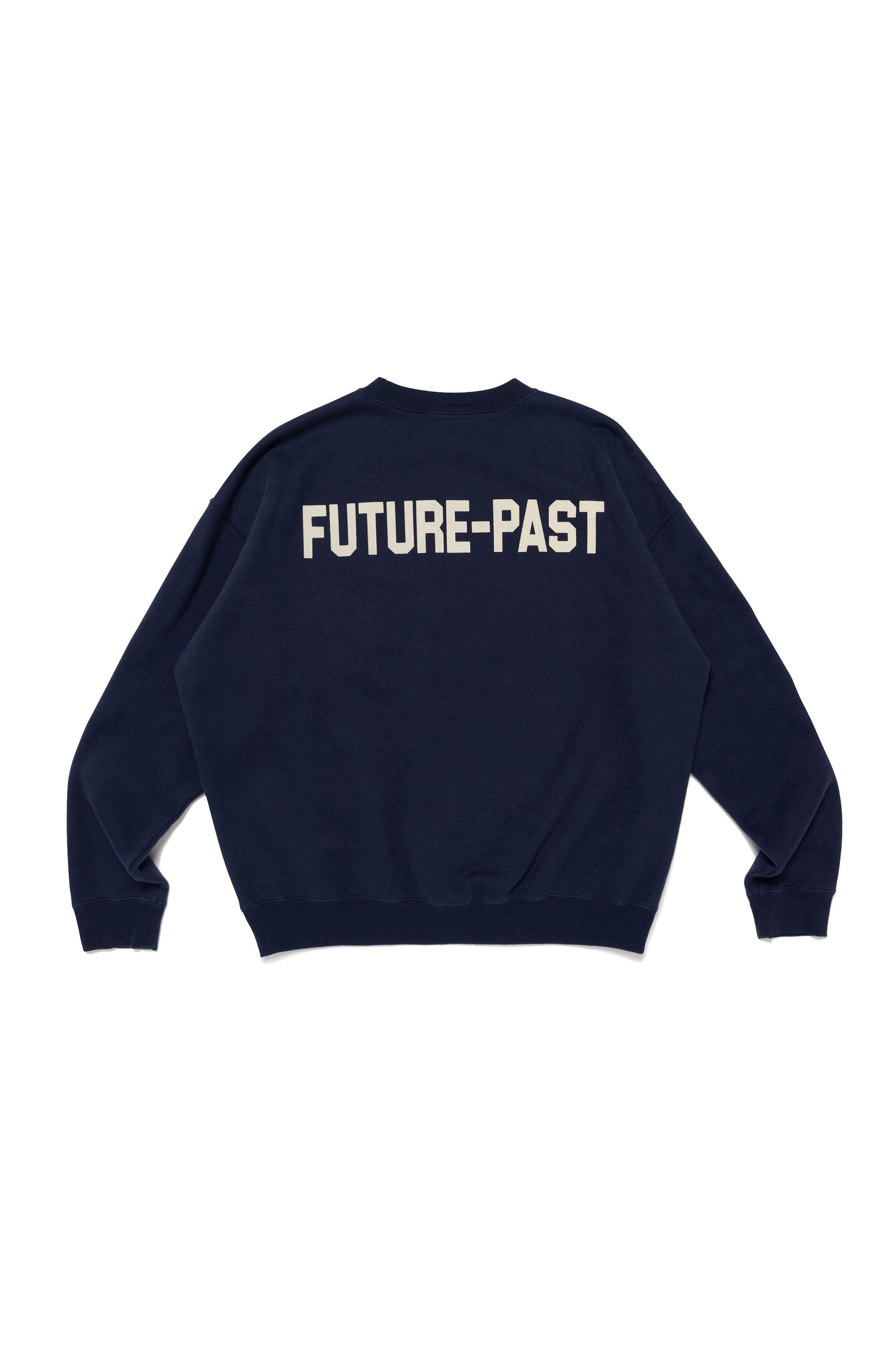 The WIDE SWEATSHIRT NAVY available online with global shipping, and in PAM Stores Melbourne and Sydney.