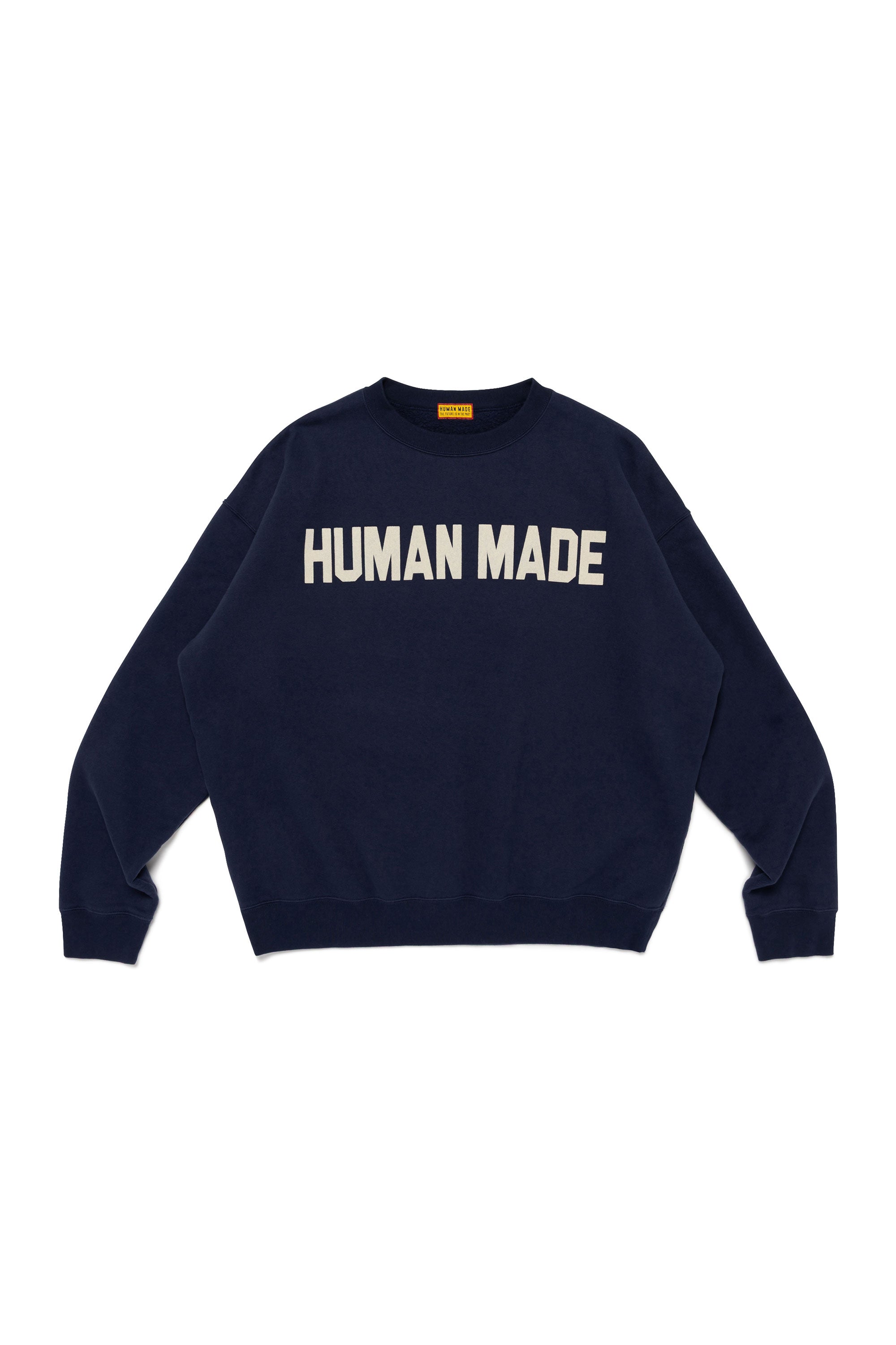 The WIDE SWEATSHIRT NAVY available online with global shipping, and in PAM Stores Melbourne and Sydney.