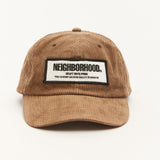 The CORDUROY DAD CAP BROWN available online with global shipping, and in PAM Stores Melbourne and Sydney.