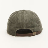 The CORDUROY DAD CAP OLIVE DRAB available online with global shipping, and in PAM Stores Melbourne and Sydney.